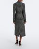 Erdem Erdem Checked cotton-blend tweed maxi skirt - 6