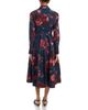 Erdem Erdem Cotton Printed Long Sleeve Shirtdress - 2