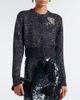 Erdem Erdem Cropped embellished alpaca-blend cardigan - 2