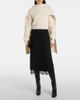 Erdem Erdem Cropped wool and cashmere scarf sweater - 2