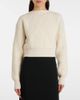Erdem Erdem Cropped wool and cashmere scarf sweater - 6