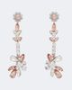 Erdem Erdem Crystal-embellished drop earrings - 1