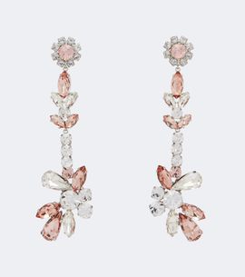 Erdem Erdem Crystal-embellished drop earrings