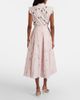 Erdem Erdem Cutout floral pleated midi skirt - 3