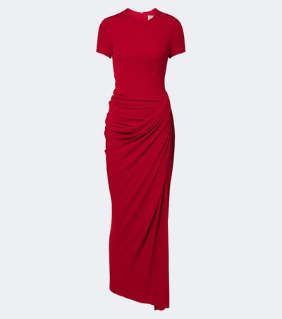 Erdem Erdem Draped jersey maxi dress