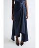 Erdem Erdem Draped Satin Handkerchief Hem Skirt - 1