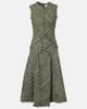 Erdem Erdem Draped tweed midi dress - 1