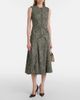 Erdem Erdem Draped tweed midi dress - 2