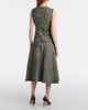 Erdem Erdem Draped tweed midi dress - 3