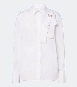 Erdem Erdem Embellished cotton poplin shirt