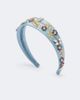Erdem Erdem Embellished satin headband - 1