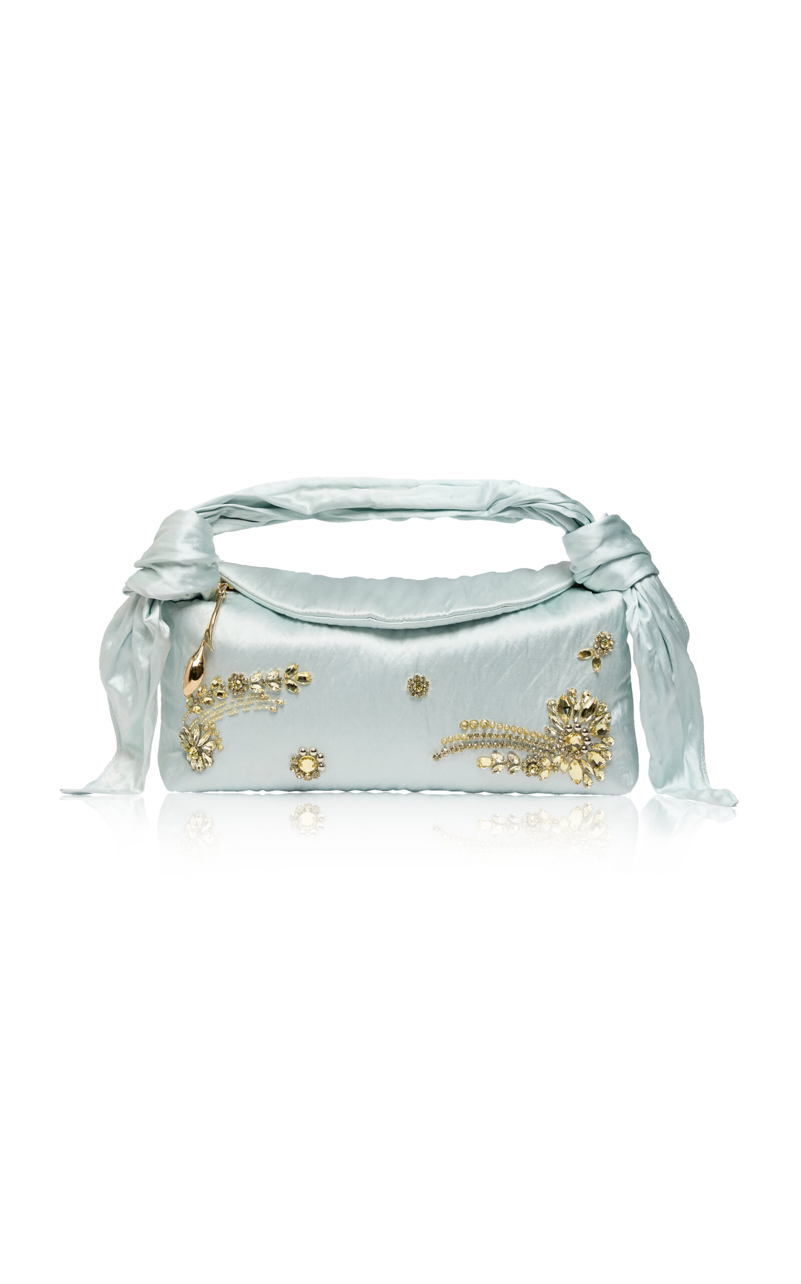 Erdem Erdem Embroidered East West Bloom Clutch