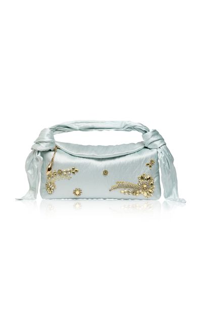 Erdem Erdem Embroidered East West Bloom Clutch