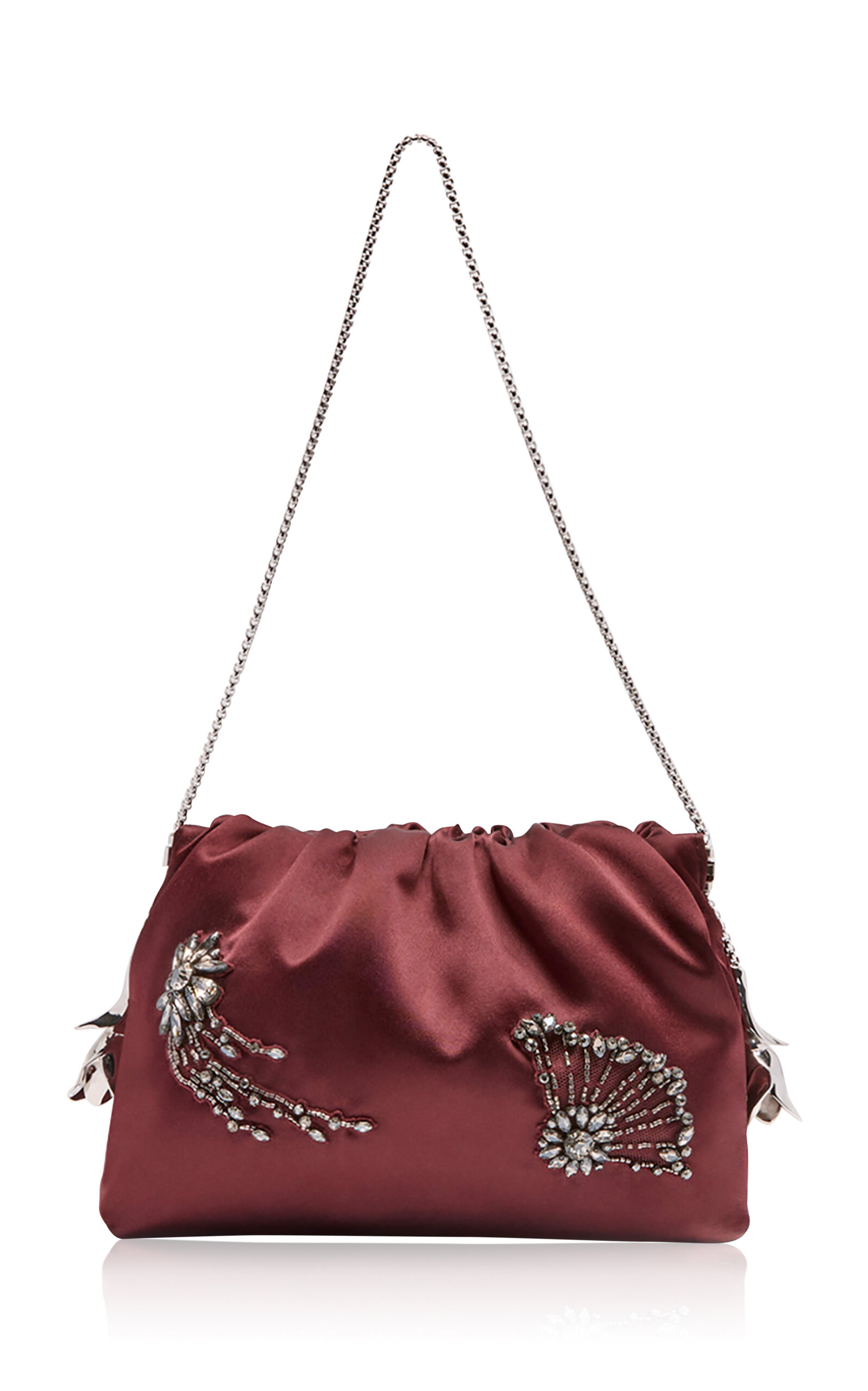 Erdem Erdem Embroidered Flora Pochette Bag