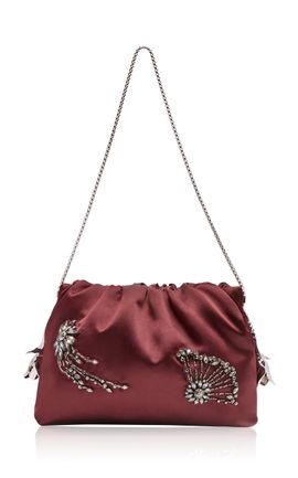Erdem Erdem Embroidered Flora Pochette Bag
