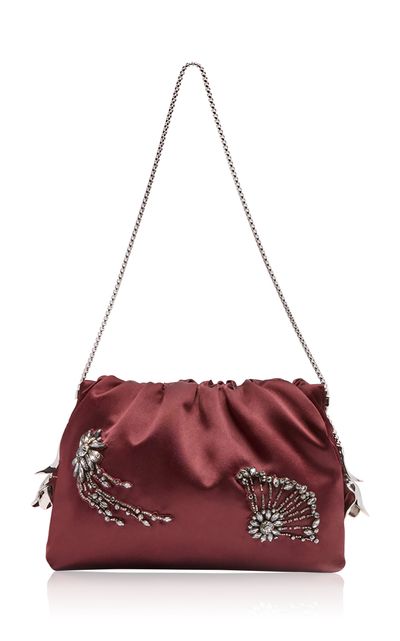 Erdem Erdem Embroidered Flora Pochette Bag