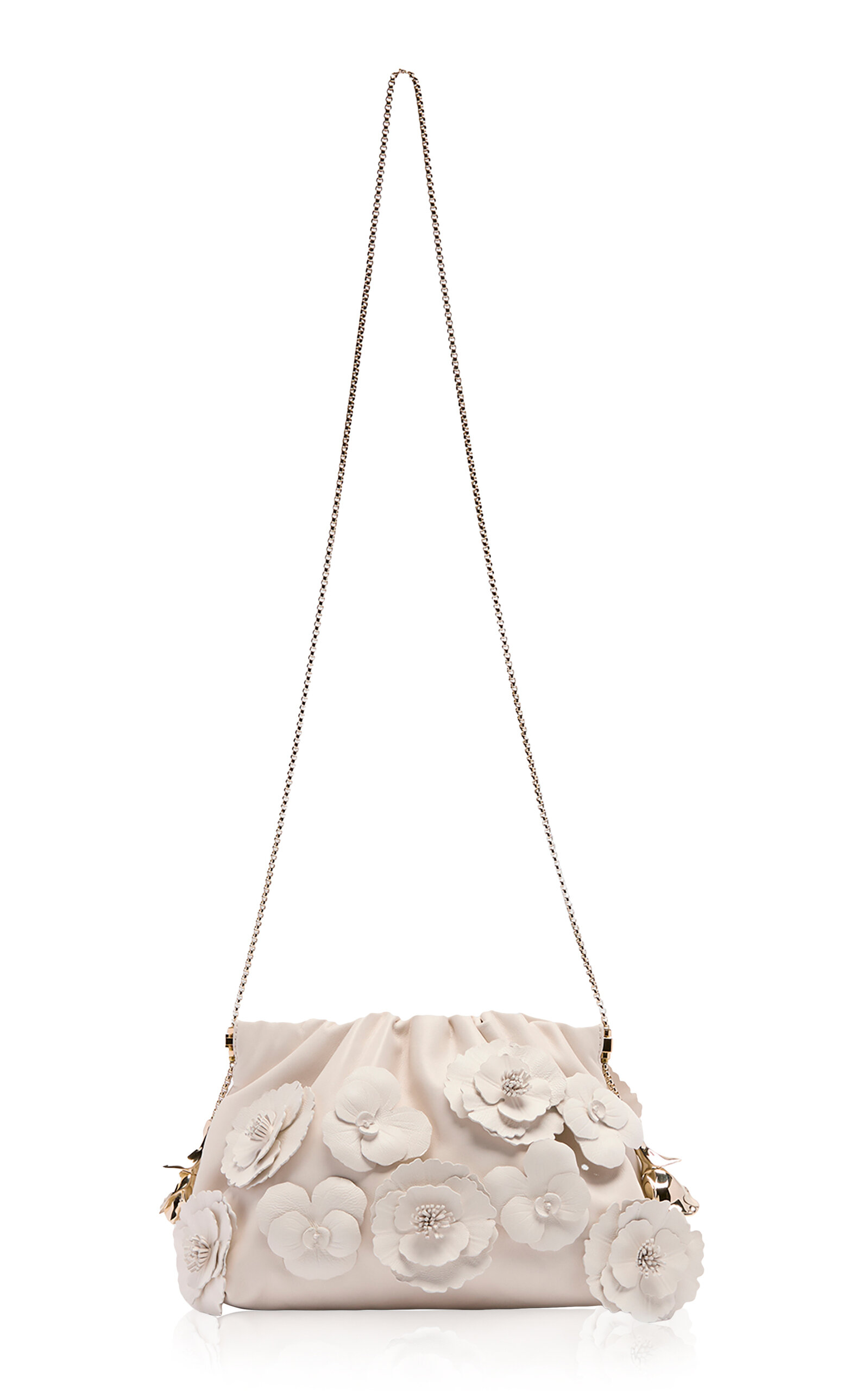 Erdem Erdem Embroidered Flora Pochette Crossbody Bag