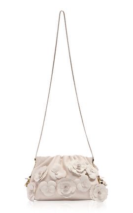 Erdem Erdem Embroidered Flora Pochette Crossbody Bag