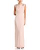 Erdem Erdem Embroidered Heavy Satin Sleeveless Draped Gown - 1