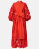 Erdem Erdem Embroidered mesh midi dress - 1
