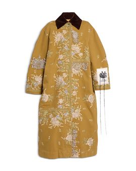 Erdem Erdem Embroidered Overcoat