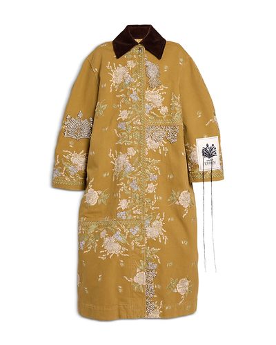 Erdem Erdem Embroidered Overcoat