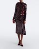 Erdem Erdem Floral-appliqué gathered sequined midi dress - 2