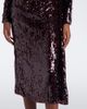 Erdem Erdem Floral-appliqué gathered sequined midi dress - 4