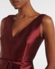 Erdem Erdem Floral-appliqué satin gown - 3