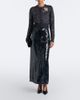Erdem Erdem Floral-appliqué sequined midi skirt - 2