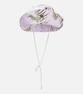 Erdem Erdem Floral canvas bucket hat