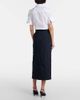 Erdem Erdem Floral cotton-blend jacquard midi skirt - 3
