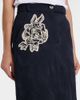 Erdem Erdem Floral cotton-blend jacquard midi skirt - 4
