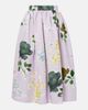 Erdem Erdem Floral cotton-blend midi skirt - 1