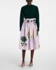 Erdem Erdem Floral cotton-blend midi skirt - 3