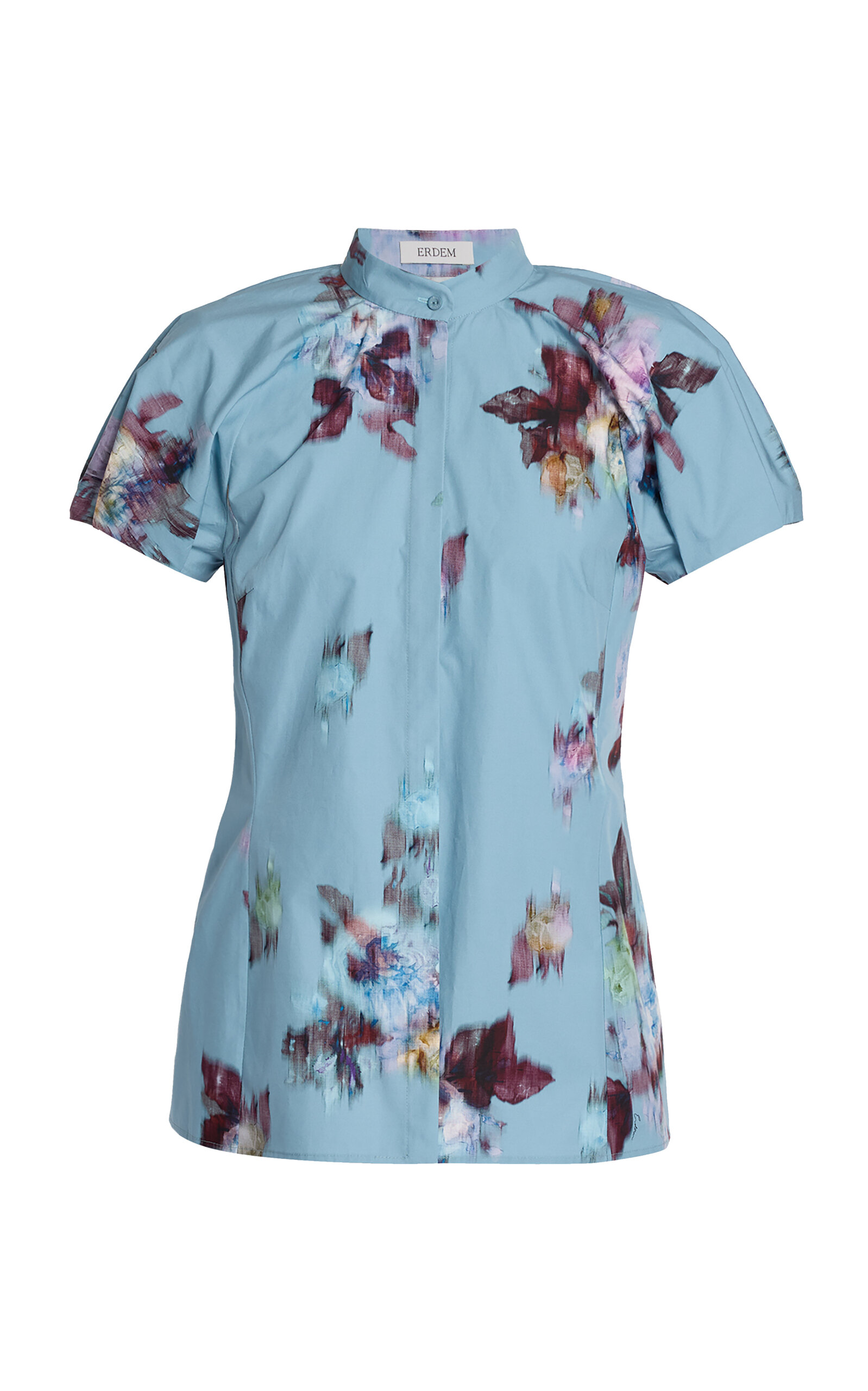 Erdem Erdem Floral CottonPoplin Top