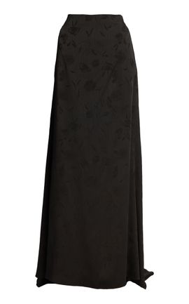 Erdem Erdem Floral Creponne ALine Maxi Skirt