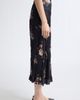 Erdem Erdem Floral Crushed Satin Midi Skirt - 4