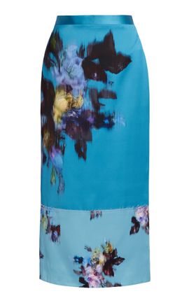 Erdem Erdem Floral Duchess Maxi Skirt