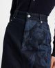 Erdem Erdem Floral flared denim midi skirt - 4