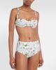 Erdem Erdem Floral high-rise bikini bottoms - 2