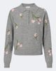 Erdem Erdem Floral intarsia wool polo sweater - 1