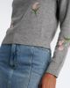 Erdem Erdem Floral intarsia wool polo sweater - 4