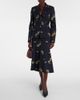 Erdem Erdem Floral jacquard midi skirt - 2