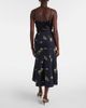 Erdem Erdem Floral jacquard midi skirt - 3