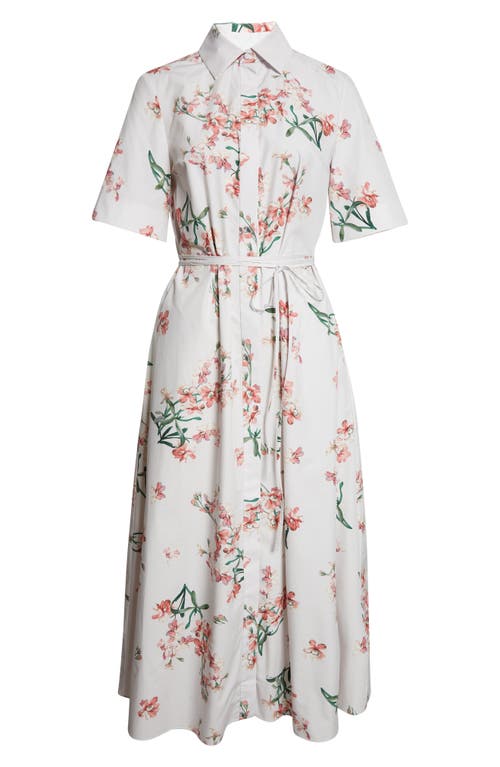 Erdem Erdem Floral Organic Cotton Midi Shirtdress