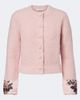 Erdem Erdem Floral wool and alpaca bouclé cardigan - 1