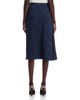 Erdem Erdem Flower Jacquard Drape Midi Skirt - 3
