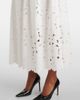 Erdem Erdem Gathered cotton-blend midi skirt - 5