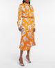 Erdem Erdem Griselda floral satin midi skirt - 2